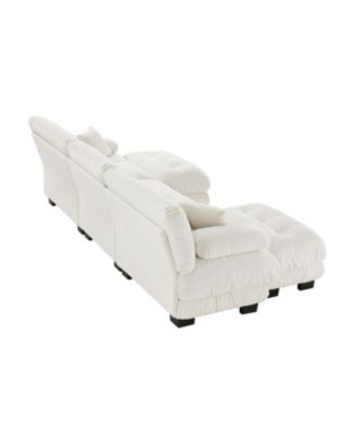 Luxury Modular Sectional Sofa Couch - Oversized U Shaped Cloud Couch