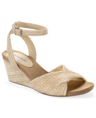 Women's Milliee Round Toe Wedge Sandals