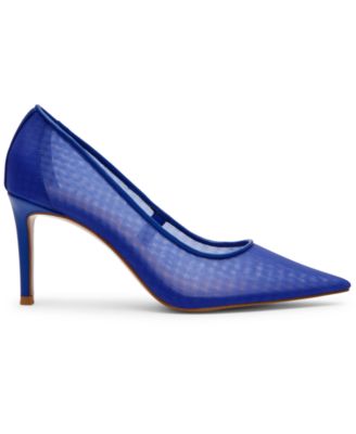 Women's Nicoletto Pointed Toe Mid-Heel Pumps