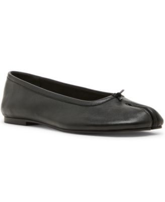 Women's Calico Split-Toe Ballet Flats