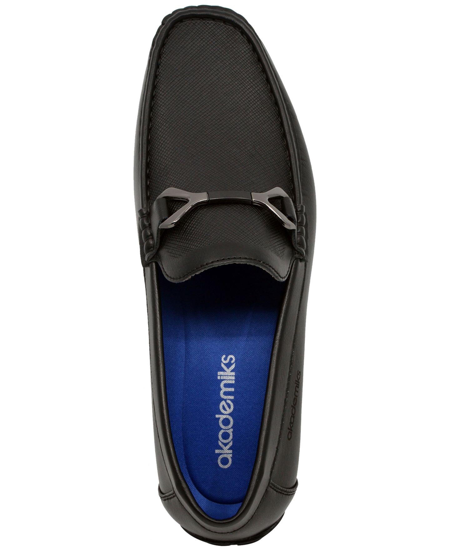 Мужские туфли Akademiks Ogden Slip-On Comfort, цвет: Чёрный — фото 4