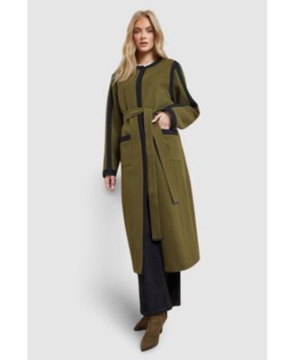 Women's Tipped Coat