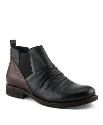 Women's Mantaro Women's Leather Ankle Boot, With Slip-On Design, Arch Support