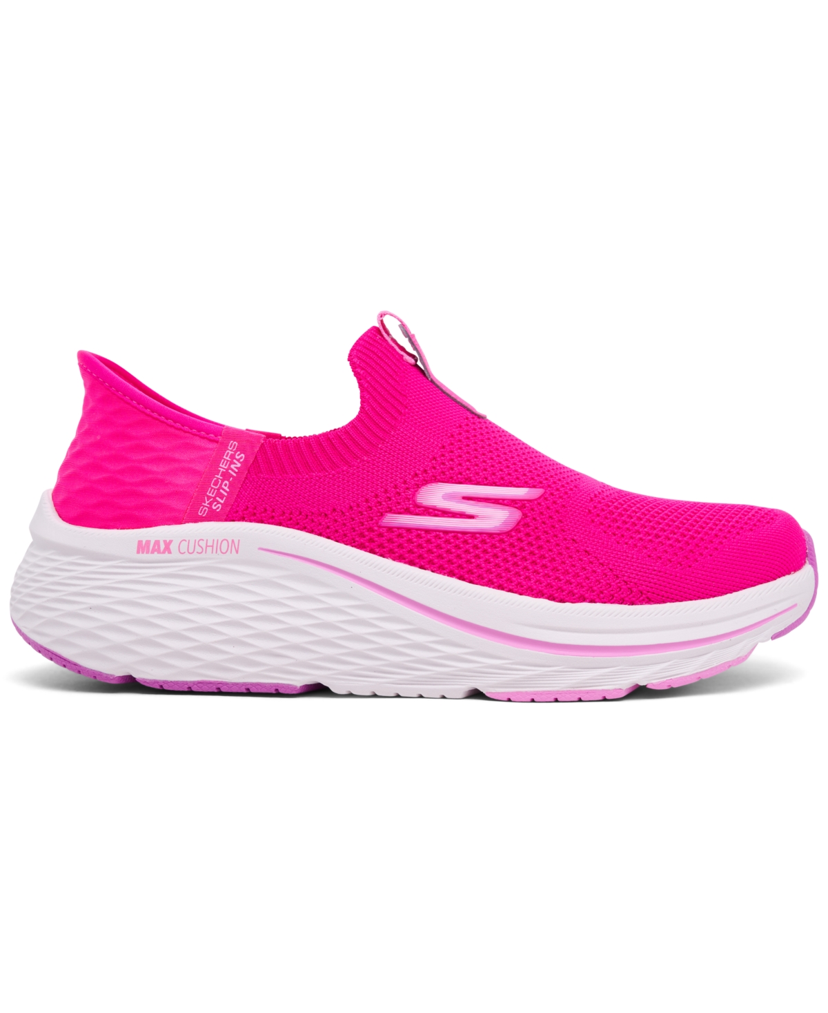 Skechers Women's Slip-ins Max Cushioning Elite 2.0 Athletic Running Sneakers From Finish Line In Pink