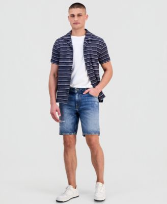 Men's Wyatt Denim 9" Straight-Fit Shorts