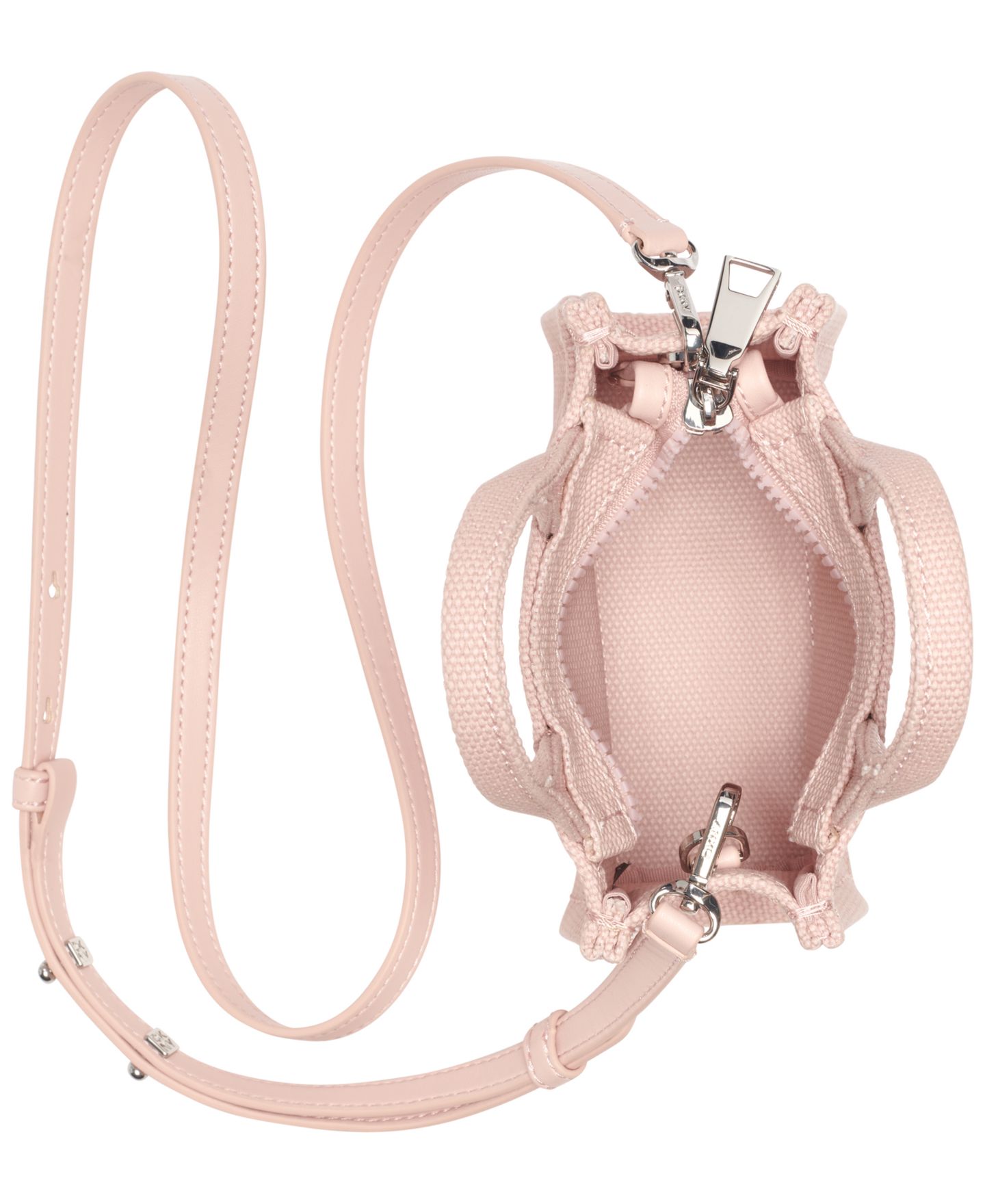 Женская сумка DKNY Hadlee Mini Crossbody, цвет: Бледный пудровый — фото 4