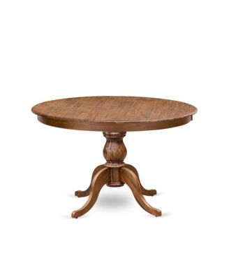 5 Piece Dinette Set Consists Of 48" Round Dining Table In Light Tan Color