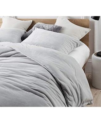 Oversized Comforter Set - Baby Bird - Glacier Gray
