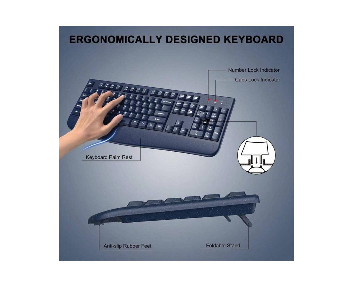 Wireless Keyboard And Mouse Combo