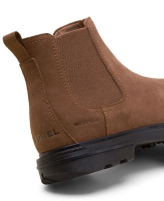 Men's Carson Waterproof Suede Chelsea Boots