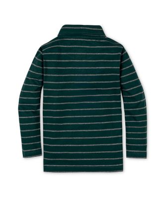 Little and Big Boys' Organic Long Sleeve Jersey Knit Polo Shirt