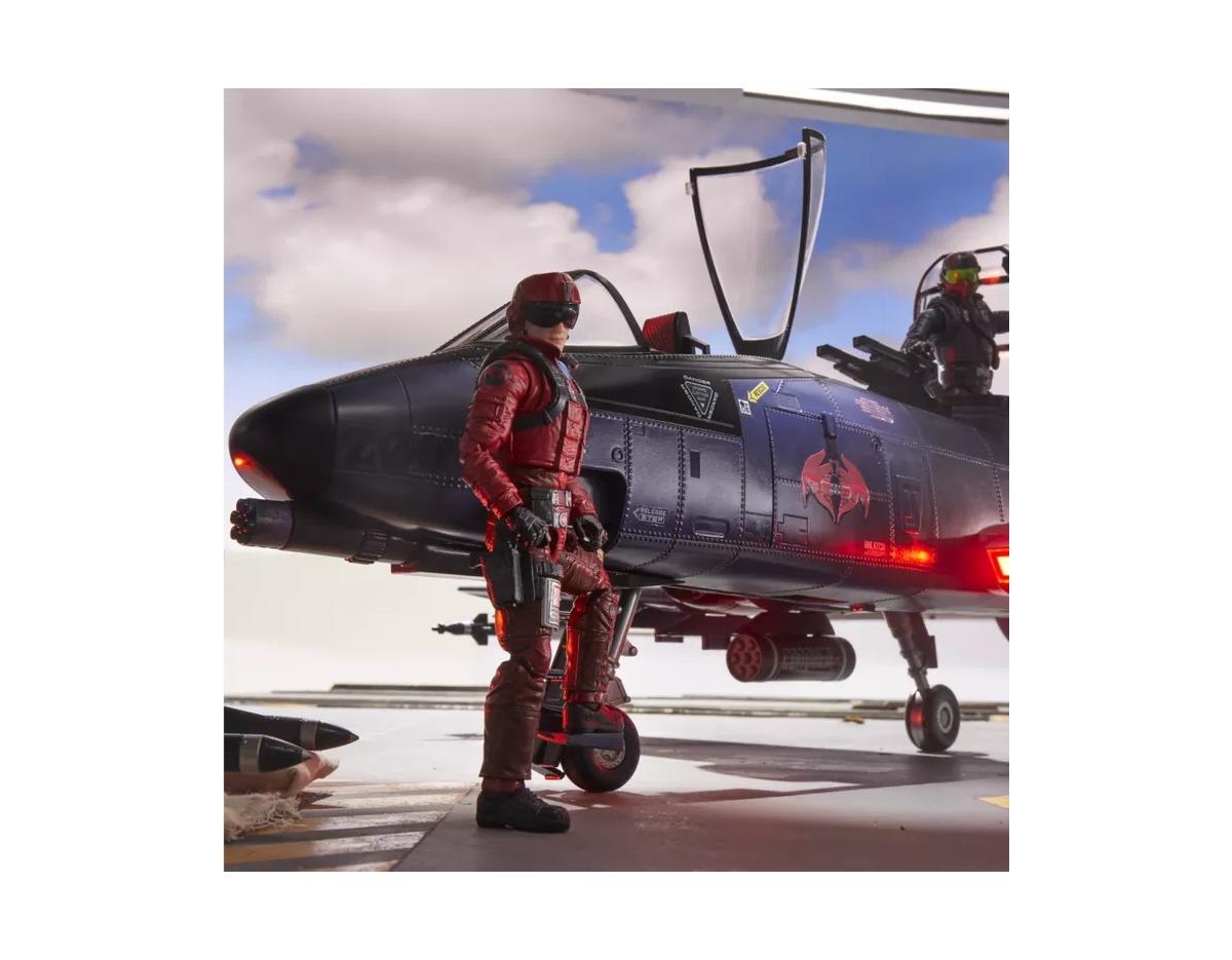 G.i. Joe Cobra Rattler Ground Attack Jet HasLab Exclusive | G.i. Joe Classified Series