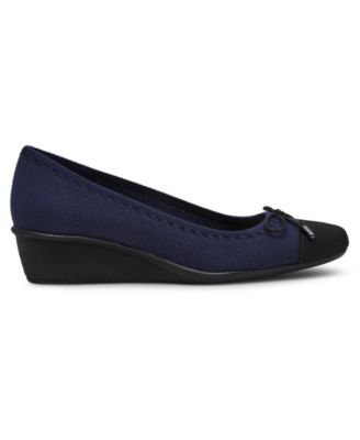 Women's Wesson Cap Toe Wedge Pumps