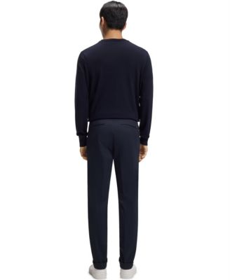 Men's Washable Stretch Cotton Slim-Fit Pants