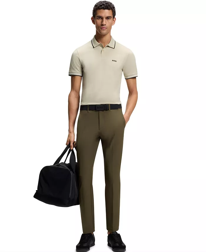Men's Stretch-Cotton Slim-Fit Paul Polo Shirt - thumbnail 9