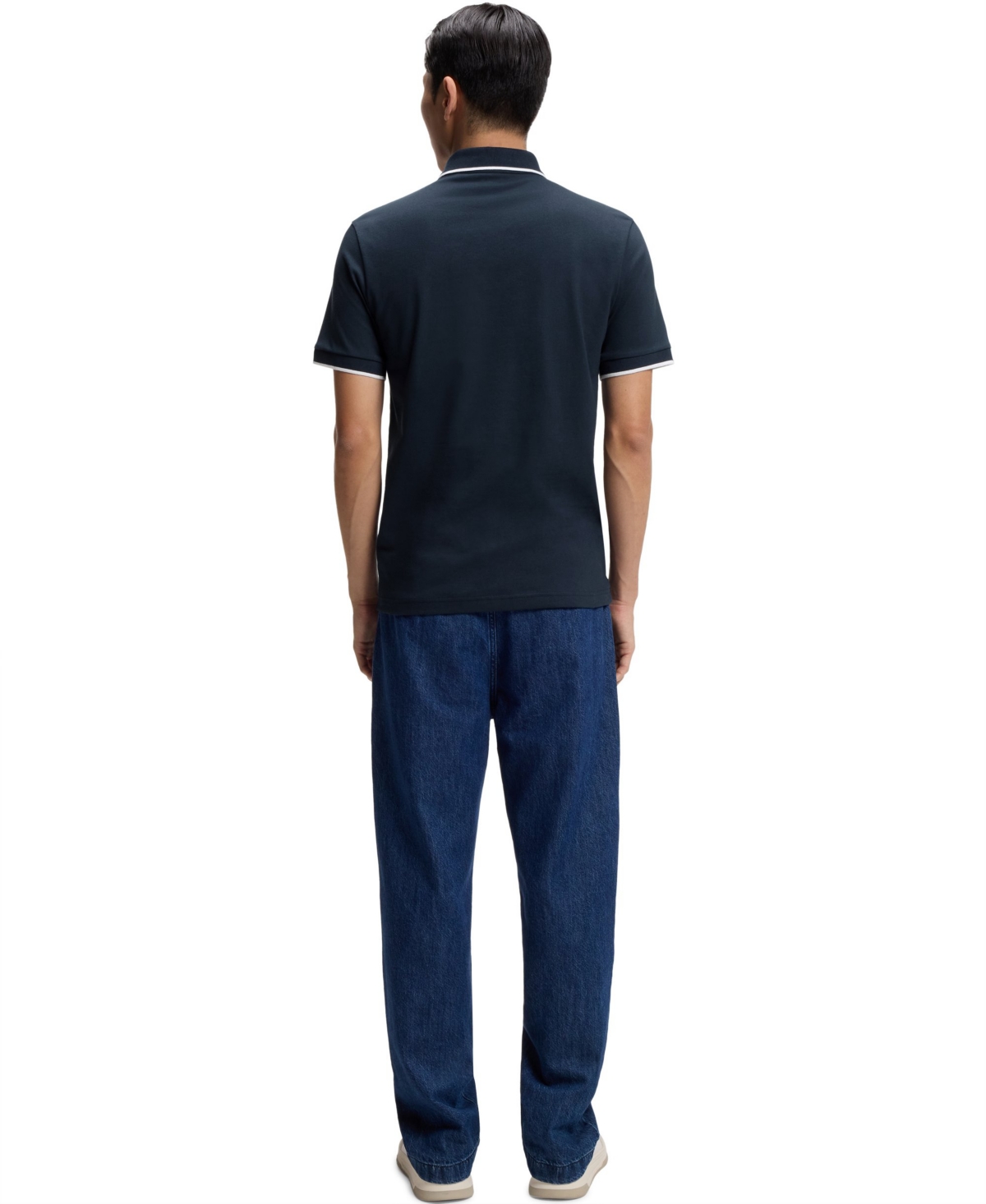 Boss by Hugo Men's Slim-Fit Pique Polo