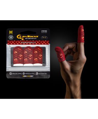 6 Pack ClawSocks Phone Gaming Finger Sleeves - Blood and Skulls
