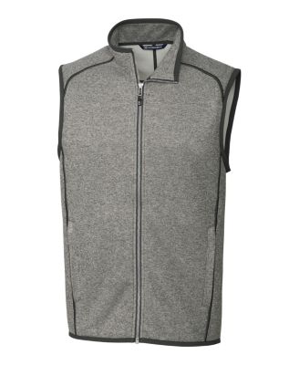 Men's Mainsail Sweater-Knit Full Zip Vest