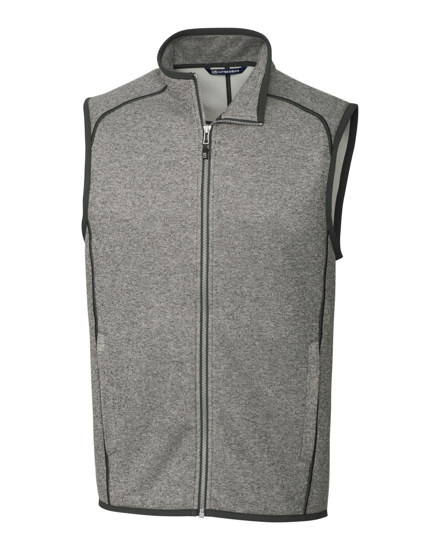 Men's Mainsail Sweater-Knit Full Zip Vest