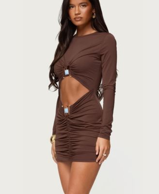 Women's Nia Cutout Pendant Mini Dress