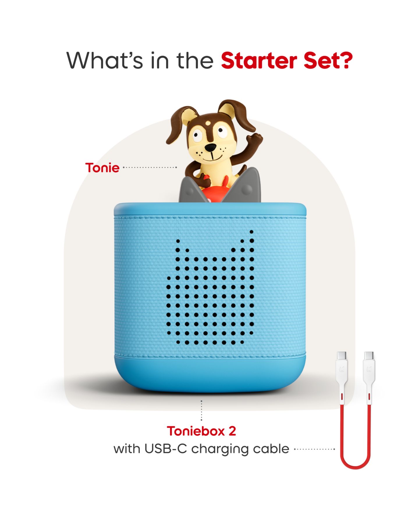 Детские игрушки Tonies Playtime Puppy Toniebox 2 Starter Set — фото 3