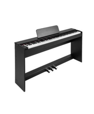 88-Key Hammer Action Weighted Digital Piano with Furniture Stand