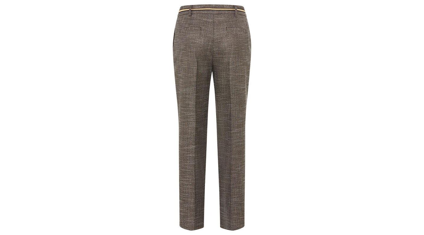 Женские брюки Olsen Lisa Fit Sparkle, цвет: Коричневый — фото 3