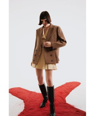 Women's Cotton Pleated Skirt