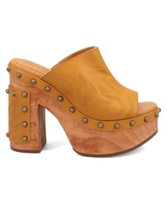 Women's Free Spirit Wooden Sandal