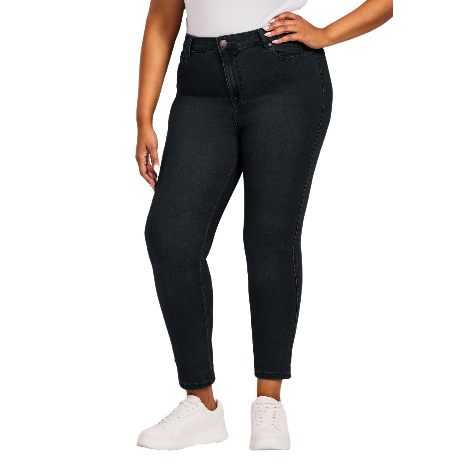 Women's Plus Size Tall Butter Denim Skinny Jean