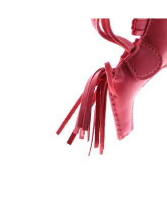 Pre-Owned HERMES PM Mono-Tone GriGri Rodeo Bag Charm Leather