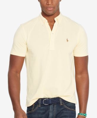 Polo Ralph Lauren Men's Hampton Cotton Polo Shirt Macy's