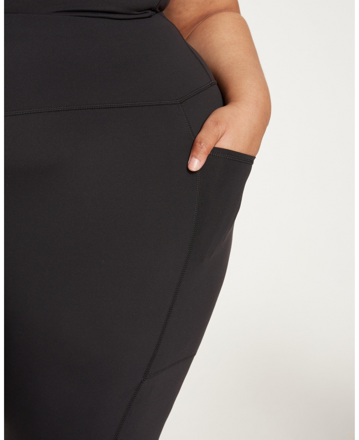 Universal Standard Plus Next-to-Naked Cropped Pocket Legging