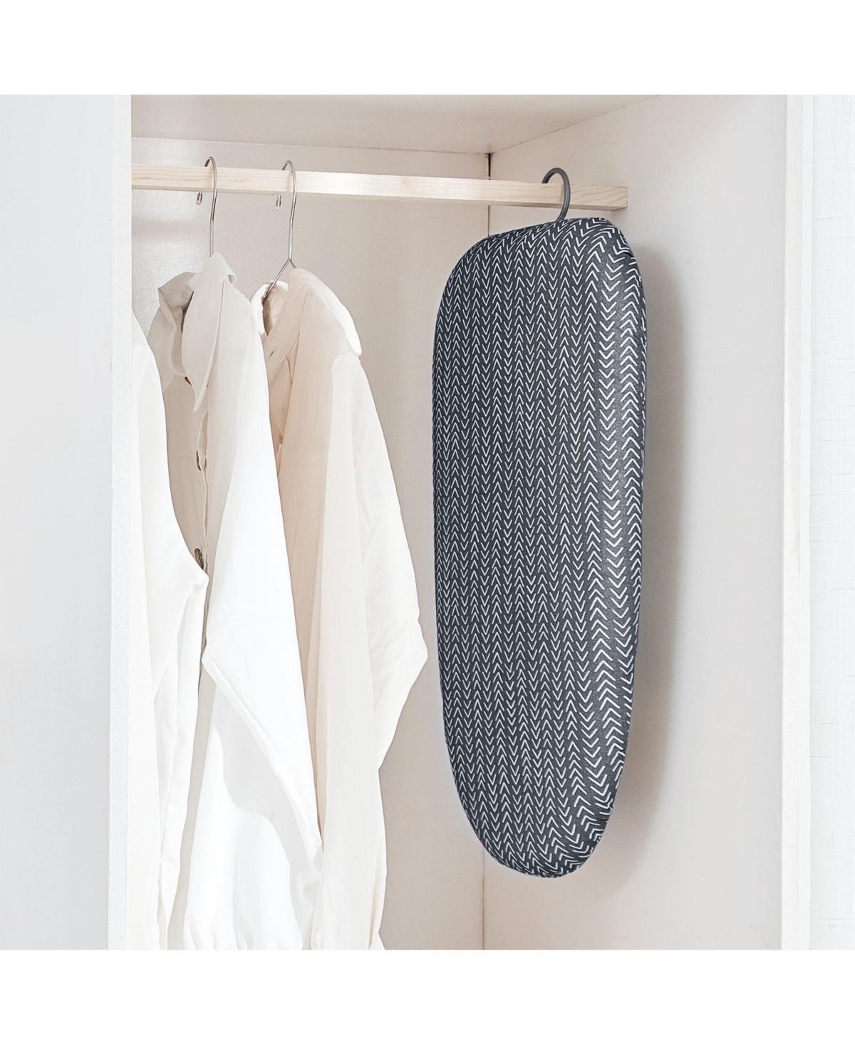 Ecooso Tabletop Ironing Board 23.4" x 14.4" with Heat-Resistant Cotton Cover & 7mm Padding, Ideal for Small Spaces & Travel