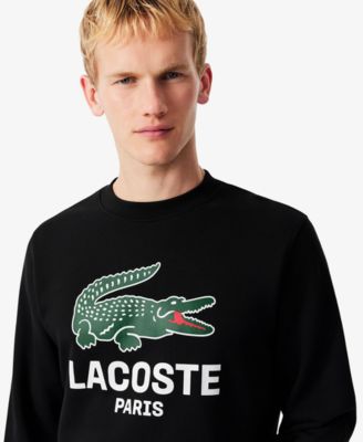 Men's Crocodile Print Crewneck Sweatshirt