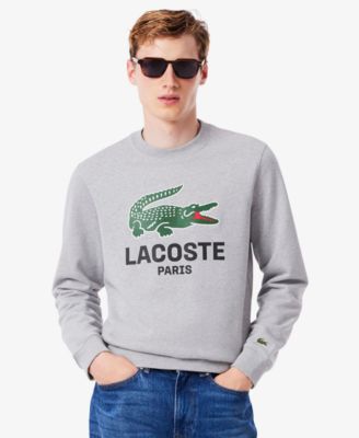 Men's Crocodile Print Crewneck Sweatshirt