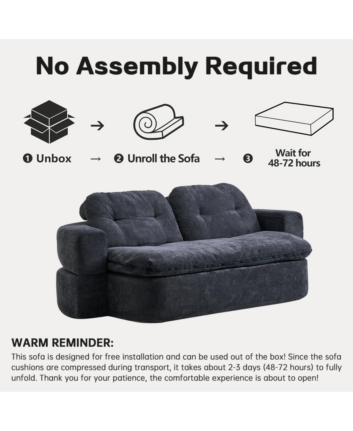 Streamdale Furniture Streamdale Modern Floor Sofa with 2 Pillows