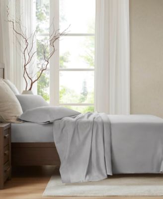 Sateen 400-Thread Count Cotton 4-Pc. Sheet Set, King