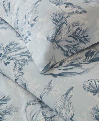 Botanical Floral 3-Pc. Duvet Cover Set, Full/Queen
