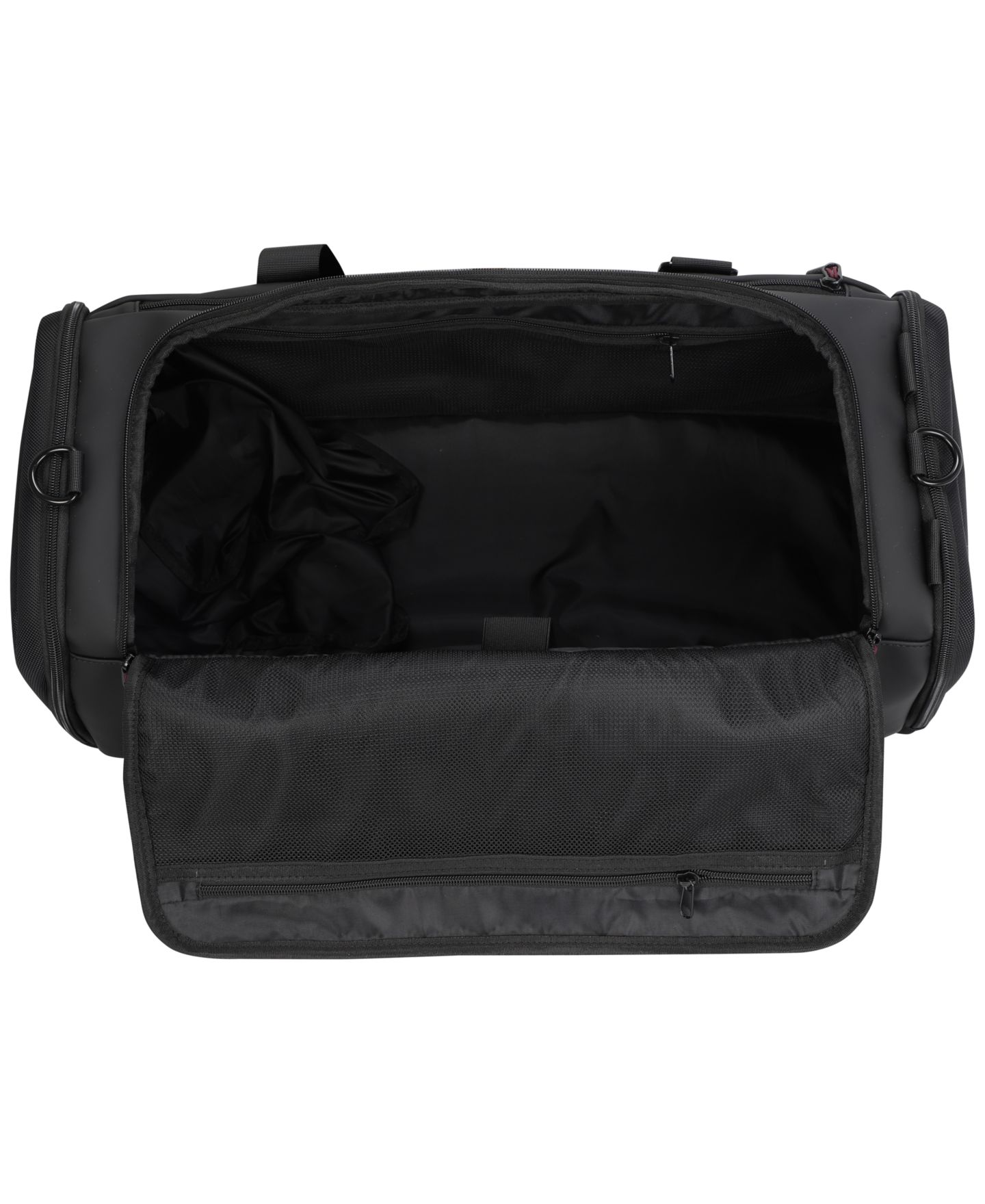 Мужская сумка Bonobos Ballistic Nylon Duffel Sleek, цвет: Чёрный — фото 5