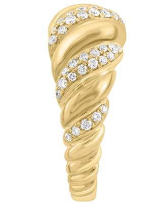 Diamond Ring (1/2 ct. t.w.) in 14k Yellow Gold