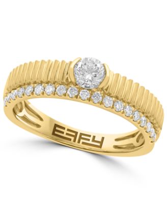 Diamond Ring (1/2 ct. t.w.) in 14k Yellow Gold