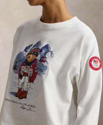 Women's Team USA Polo Bear Long-Sleeve Tee