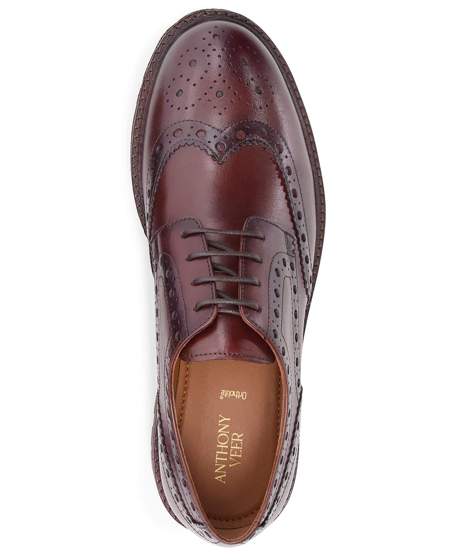 Men's Prescott Wingtip Derby Round-Toe Shoe