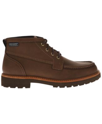 Men's Weston Lightweight Lugged Lace-Up Moc-Toe Boots