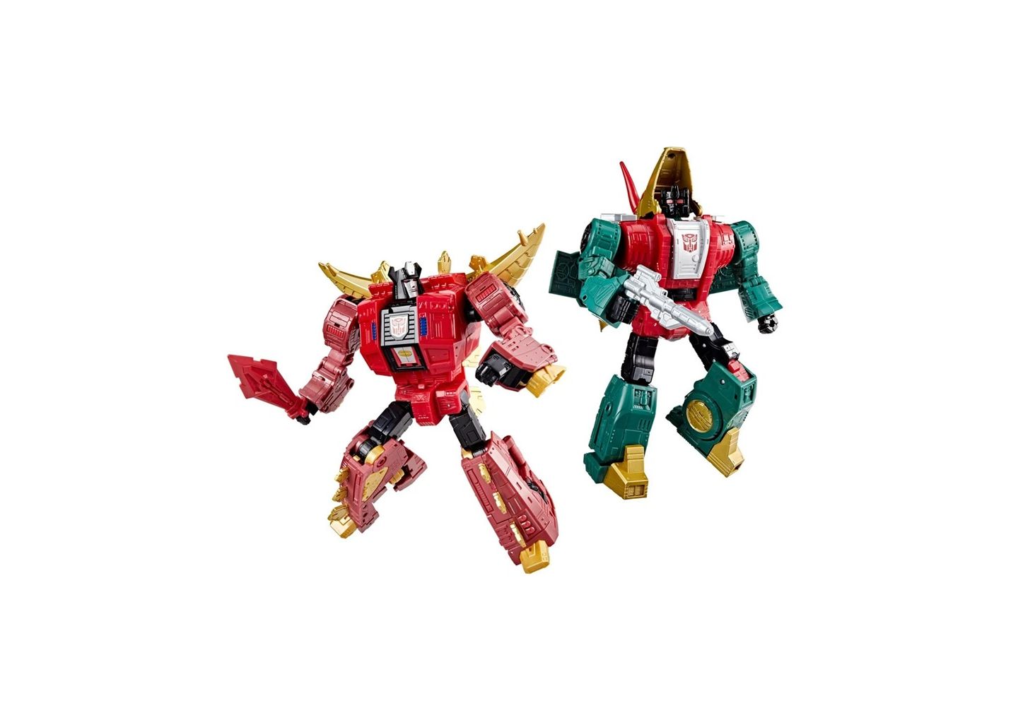 Детские фигурки Transformers G2 Universe Dinobot Snarl and Dinobot Slug Leader Class 8.5" Action Figures, 2-Piece Set, Ages 3+ — фото 1
