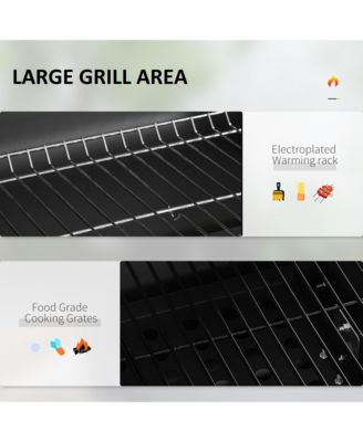 Charcoal BBQ Grill, Outdoor Portable Cooker,