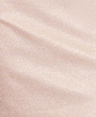 Petite One-Shoulder Long Slit Dress