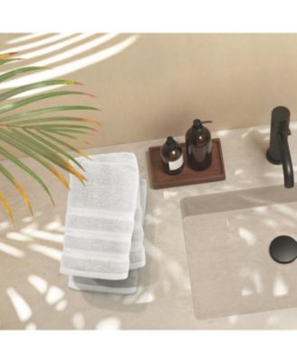 Luxury Soft & Absorbent 100% Ring Spun Cotton Hand Towels for Bathroom, Shower, Spa - 4 Piece Hand Towel Set