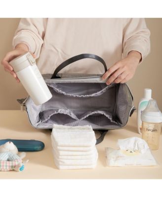 Wide Open Frame Diaper Tote Bag, Baby Travel Bag